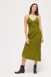 Lacausa Moonstone Slip Dress - Moss Garmentory at Garmentory